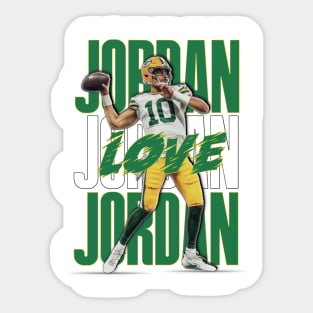 Jordan Love Sticker